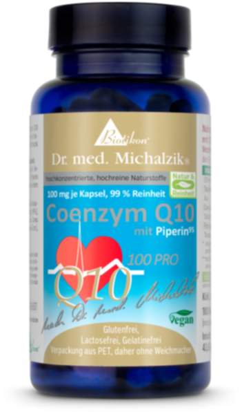 Q10, 100 mg | mit OPC, Mumijo, CamuCamu und Piperin | 100 Kapseln | Dr. med. Michalzik