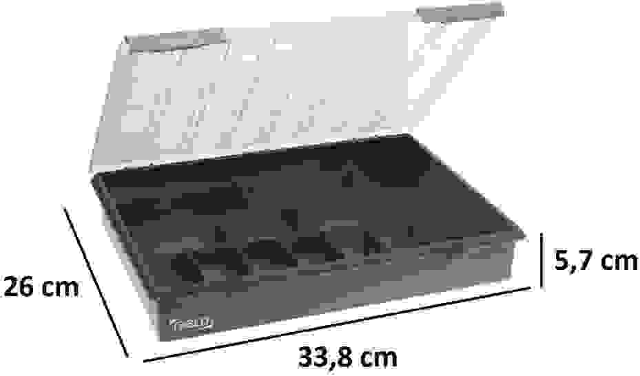 Raaco Sortimentskasten / Lager - 15 Fächer - 33,8 x 26 x 5,7 cm