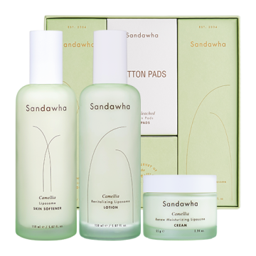 Sandawha Camellia Liposome Daily Skin Care Set