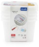 Set Gefrierdose 4 x 1 l DOMINO