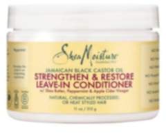 Shea Moisture Jamaican Black Castor Oil Strengthen, Grow & Restore Leave-In Conditioner 312ml