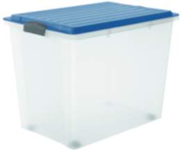 Stapelbox A3 mit Rollen, 70 l COMPACT