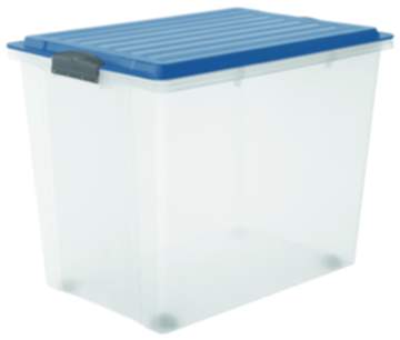 Stapelbox A3 mit Rollen, 70 l COMPACT