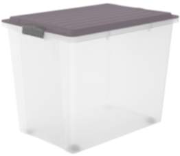 Stapelbox A3 mit Rollen, 70 l COMPACT