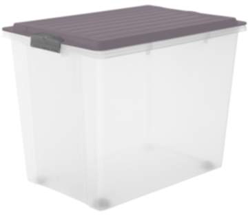 Stapelbox A3 mit Rollen, 70 l COMPACT