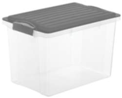 Stapelbox A4, hoch, 19 l COMPACT