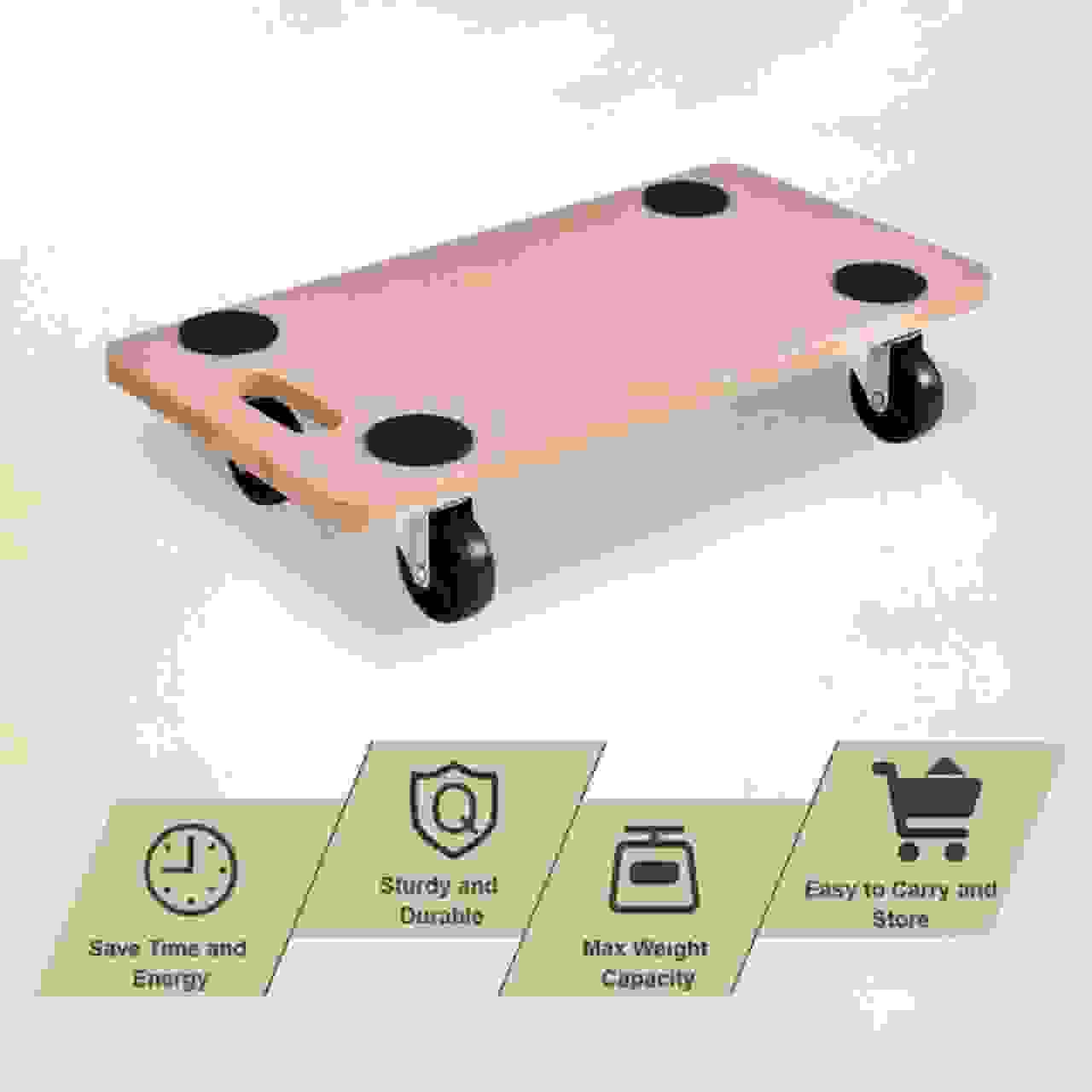 T4ALL Transporthilfe - 2er-Set - MDF - 580x300 mm - 200kg