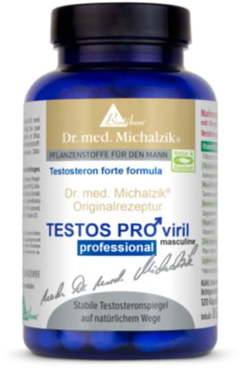 Testos PRO professional | 120 Kapseln | Dr. med. Michalzik