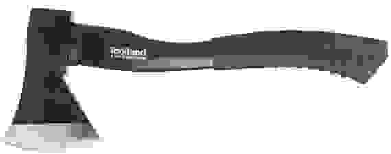 Toolland 2er Set Äxte - Axt und Spaltaxt - 90cm/30cm - schwarz/grün