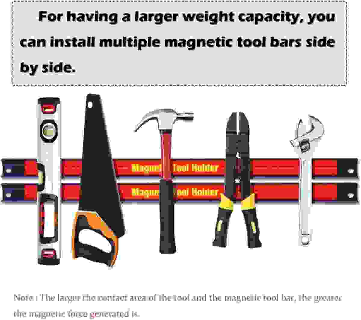 Toolland 2x Magnetischer Werkzeughalter - 18