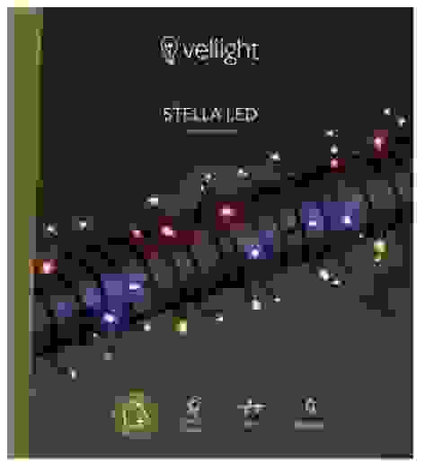 Vellight Lichtsnoer Kerstverlichting - Veelkleurig 20 M 300 Leds