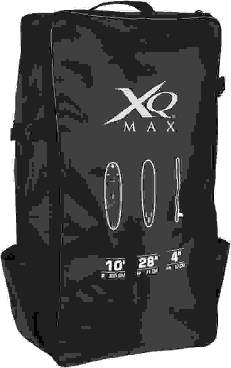 XQ Max - Aufblasbares Stand Up Paddle Board Weiß, Schwarz & Gelb 320 cm bis 150kg Tragkraft - Komplettset SUP Board und Zubehör