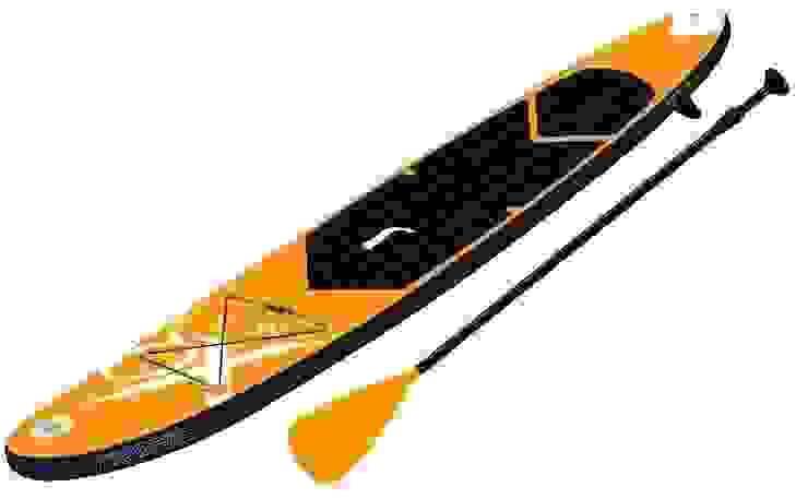 XQ Max Special Edition Sup board set - 6-teilig mit FREE SUP Chair- bis zu 150 kg - 320 cm - bis zu 150 kg - Aufblasbar - Orange/schwarz