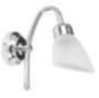 Badlampe Chrom Echt-Messing E14 rostfrei ISMENE