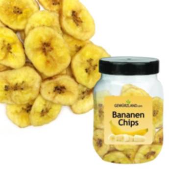 Bananen Chips, als Müslizutat, Dekoration oder für Desserts - Gewürze kaufen