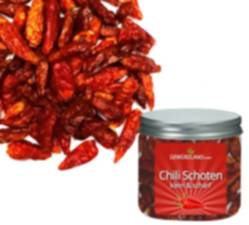 Chili Schoten klein, scharf - Gewürze kaufen