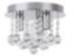 Deckenlampe Metall in Chrom elegant E14 Klassisch