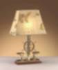 Edle Tischlampe NAUSICA Messing H:53cm Maritim