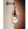 Edle Wandlampe NAPOLI Messing Glas Maritim Antik