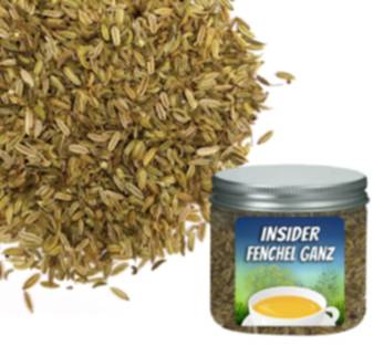 Fenchel Samen ganz, für Tee oder zum kochen - Gewürze kaufen