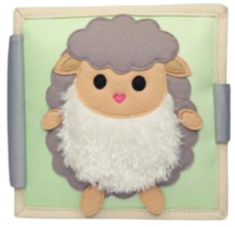 Happy Sheep (ab 4 Monaten) - 6 Seiten Mini Quiet Book