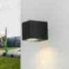 Kompakte Wandlampe für außen Anthrazit GU10 AALBORG