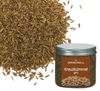 Kreuzkümmel ganz, Cumin ganz, sehr gute Qualität, hocharomatisch - Gewürze kaufen