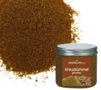 Kreuzkümmel gemahlen, Cumin Pulver, echte Gourmet-Qualität, Mutterkümmel - Gewürze kaufen