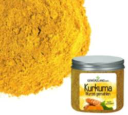 Kurkuma gemahlen, Kurkuma pulver, natürlicher Farbstoff, hoch-aromatisch, keine Zusätze - Gewürze kaufen