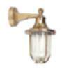 Messing Wandlampe IP64 Maritim außen Hof THISSEAS