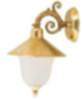 Messing Wandlampe Rustikal elegant H:28cm ANDROS