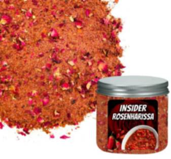 Rosenharissa, mit echten essbaren Rosen - Gewürze kaufen