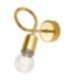 Stylische Wandlampe MADALYNN Gold Metall Lampe