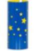 Tischlampe ARDA Ø10cm niedlich Kinderlampe Blau