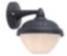 Wandlampe Außen Schwarz blendarm IP44 E27 Balkon