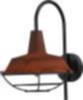 Wandlampe Braun PRATO Schirmgitter Ø25cm Industrie