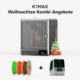 K1 Max AI High-Speed 3D-Drucker Weihnachten Kombi