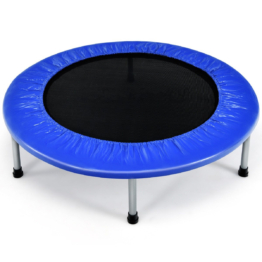 Coast 97 cm Trampolin Mini Fold Trampolin faltbar Fitness Trampolin Blau