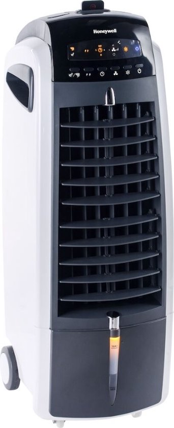 Honeywell Air Cooler - Ventilator, Luftbefeuchter und Luftkühler - Mobiles Klimagerät ohne Schlauch - Luftkühler 25dB - Fernbedienung und Timer - Wassertank 7L - 73,3 x 25 cm