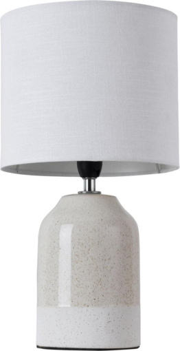 Pauleen Sandy Glow Tischlampe - E14 - 20W - Beige/Weiß