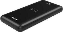 Philips DLP1011Q/00 Powerbank - 10000mAh - QI - 2 USB-Poorten - Power Delivery - Zwart